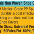 shoe cover non woven